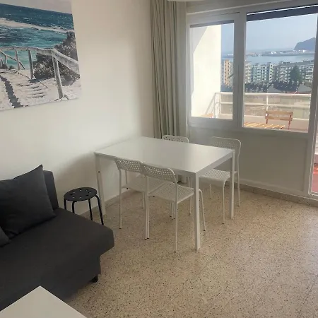 公寓 Playa, Con Terraza Y Vistas Al Mar